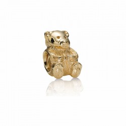 Pandora 14K Gold Teddy Bear Memory Charm