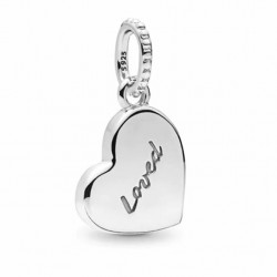 Pandora Asymmetric Love Heart Charm
