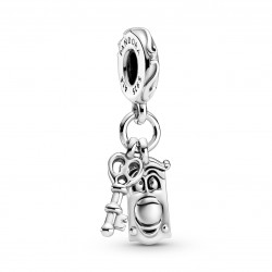 Pandora Disney Alice in Wonderland Key and Door Knob Dangle Charm